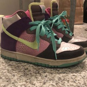 nike pastel high tops